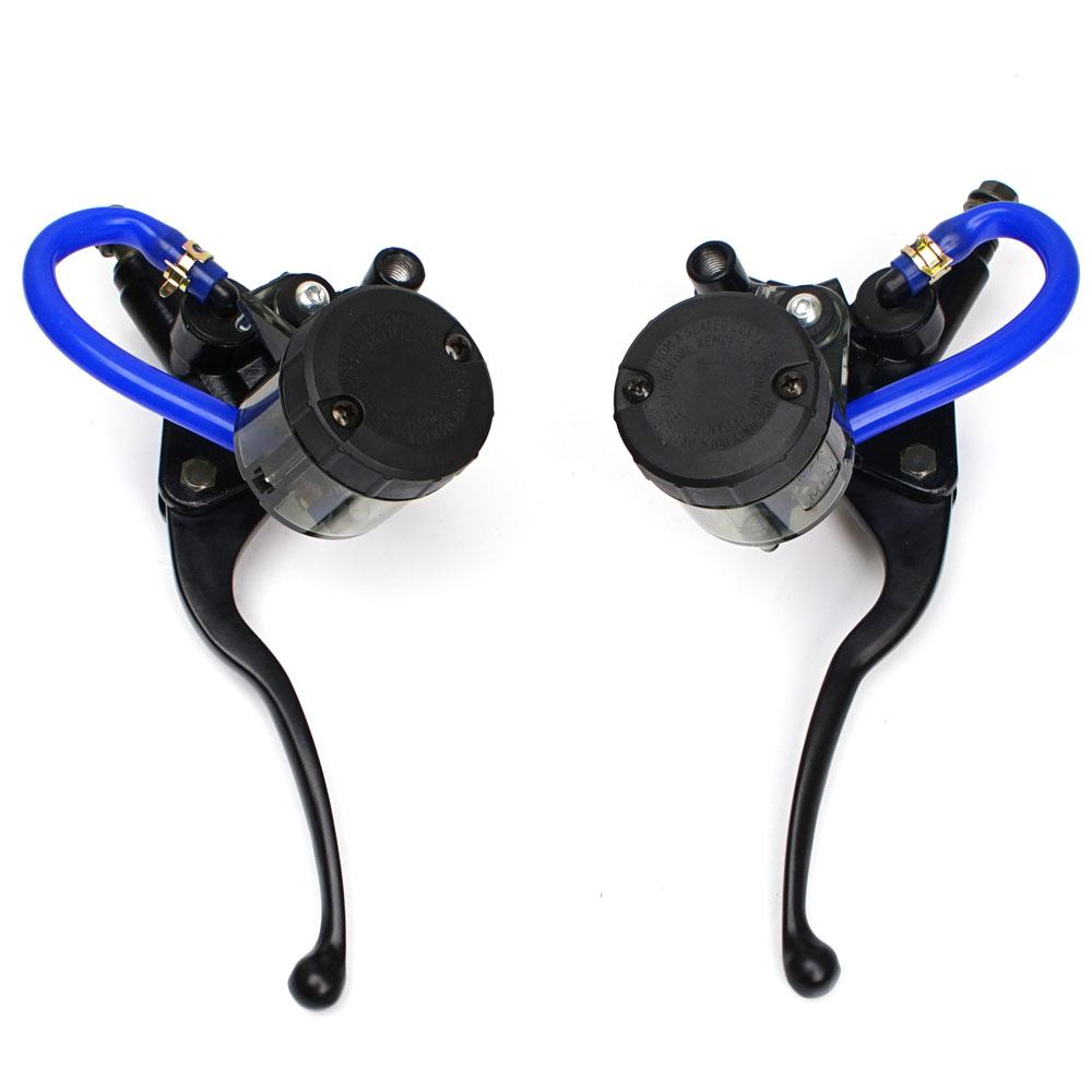Universal 22mm 7/8 Motorcycle Hydraulic Brake Master Cylinder Clutch Reservoir Levers Motocross for Honda Yamaha Suzuki Kawasaki
