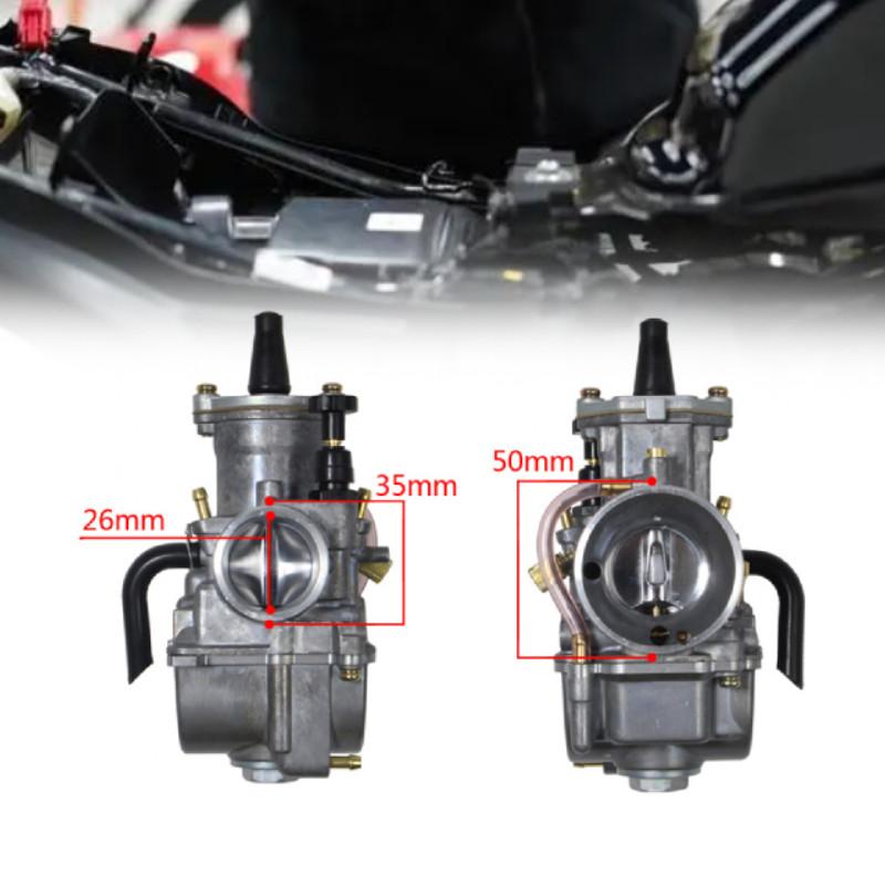 High Performance Pwk Carburetor With Interface Nozzle Available In 21 To 34mm Sizes For Atv And Utv Modifications