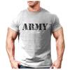 T-shirt Unisex Stampa Logo Lettere Militari Moda 2021 Colore Unito Casual Abbigliamento Sportivo per Esercizio T-shirt Trendy Maschile T-shirt Retrò