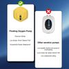 IPX7 Waterproof Floating Fishing Bait Aerator Ultra Quiet Rechargeable Portable Oxygen Air Pump for Live Fish Bucket Aquarium