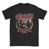Men Aerosmith Tour T Shirts Pure Cotton Tops Leisure Short Sleeve Round Collar Tees 4XL 5XL TShirts