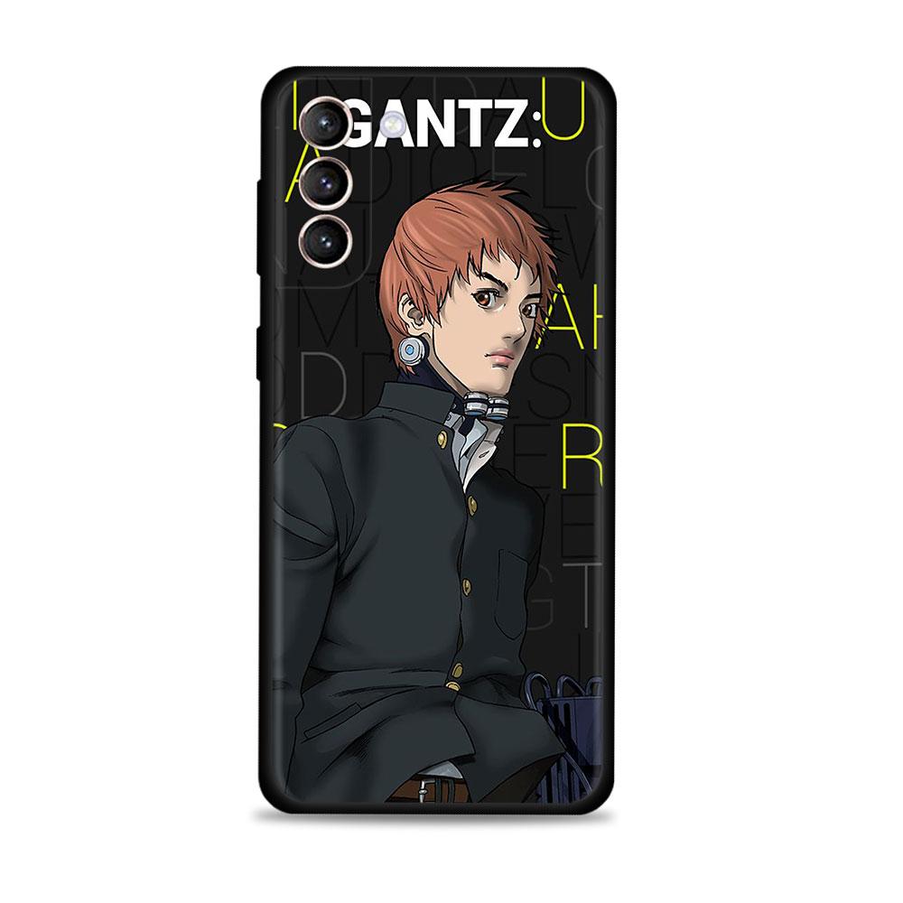 

для samsung s21 чехол Galaxy s20 fe s21 ultra s20 s22 s10 s8 s9 plus s22ultra Note 20ultra 10plus Чехлы Япония Аниме Gantz Fundas Samsung Note 10 plus