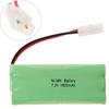 Ni-Mh Rechargeable Battery 7.2V 1800mAh 6-Cell AA with Tamiya KET 2P Connector – for RC Car, Boat, Helicopter Models