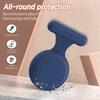 Hidden Airtag Holder for Kids GPS Tracker Silicone Air tag Holder with Brooch Pin, Airtags Clip Child/Elderly/Backpack/Luggage