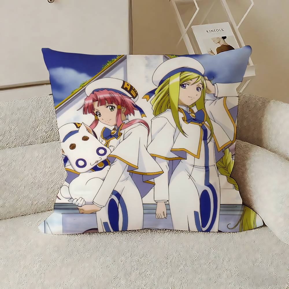 ARIA The ORIGINATION Anime Pillow Case Throw Pillow Cover Nordic Vintage Style Cushion Covers Home Living Room Sofa Couch Seat