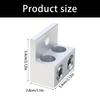 Heavy Type Aluminum Grounding Lugs Double Port Anti Corrosion Terminals Connectors Easyly Installation