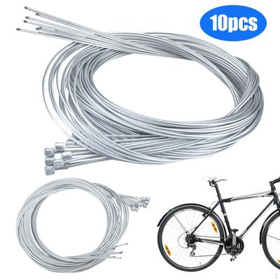 10PCS Bike Cable, Cables, Premium Er Bicycle Wire Kit for Mountain, Road and City