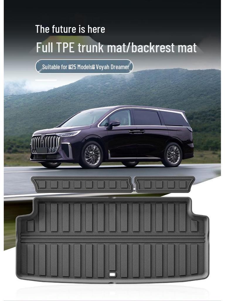 Lantu Dreamer Car Trunk & Seat Mat: Eco-Friendly TPE, Fits 25 Models