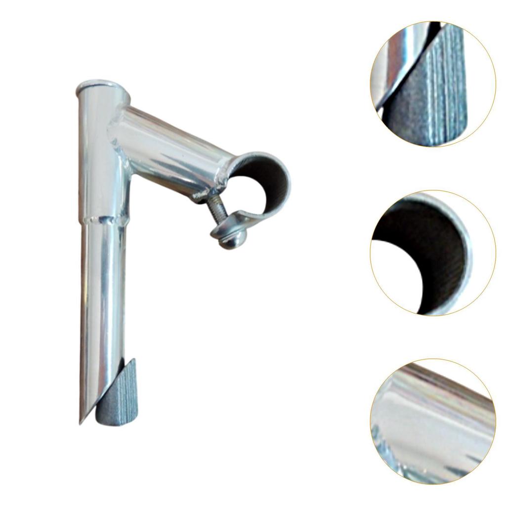 Universal Handlebar Stem 22.2Mm Riser Gooseneck Component Aluminum Alloy For Folding Bicycle Handlebar Upgrades