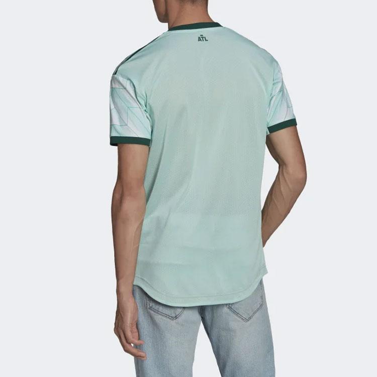 Adidas Color Block Casual Short Sleeve T-Shirt Men Tops Mint-Green H45464
