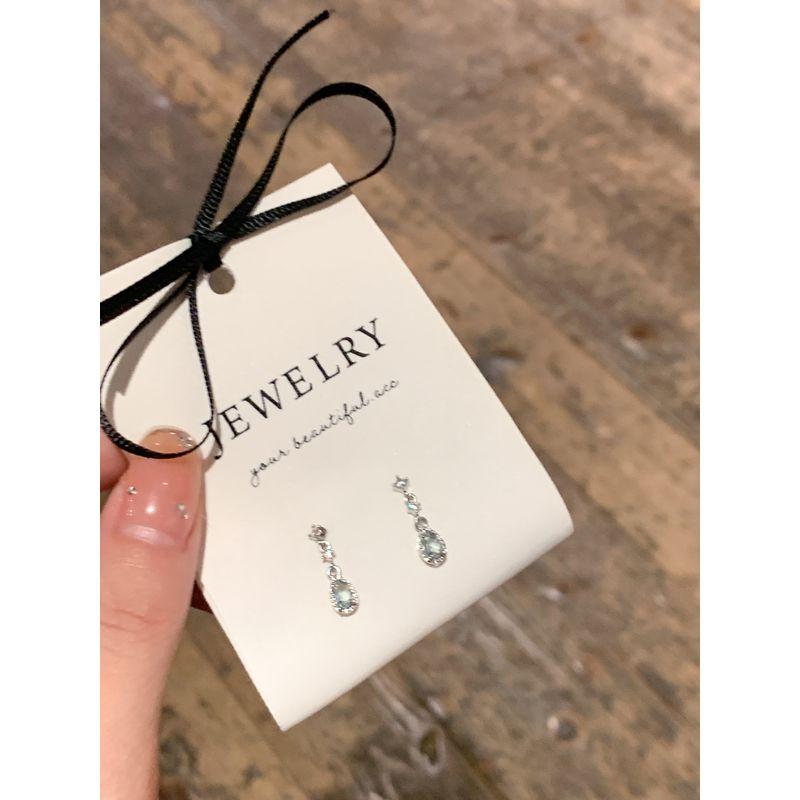 

Dudu Couple s Unique Non-Piercing Ear Clip Female Silver Needle S925 silver needle pair