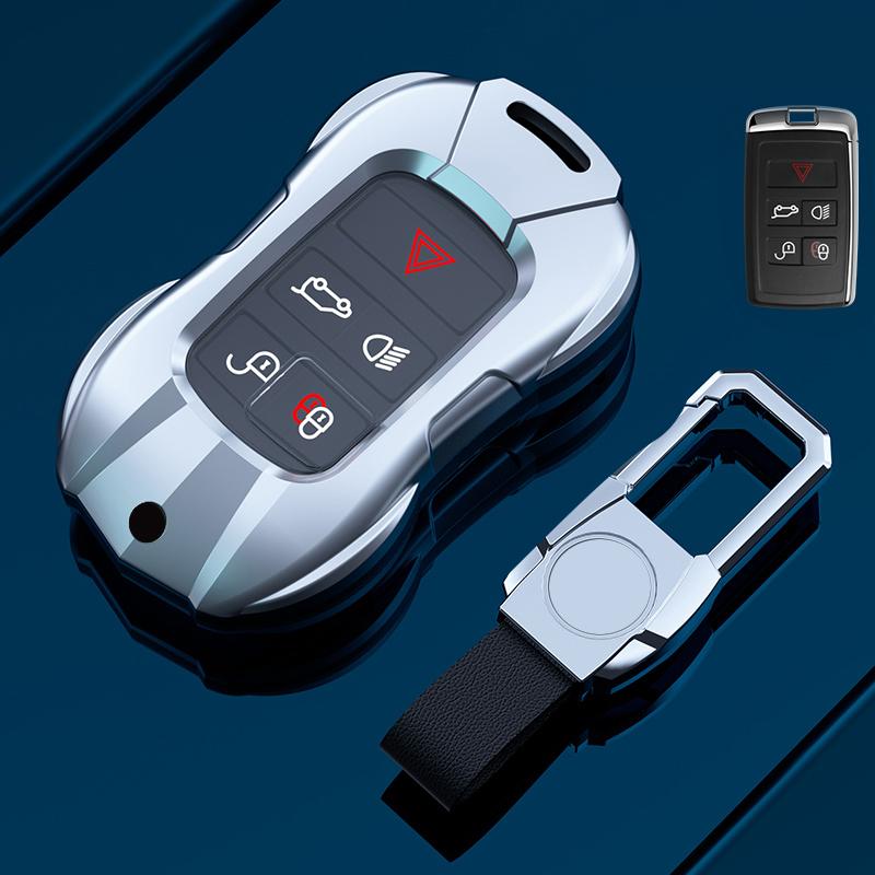Suitable for Jaguar Car Keycase XFL XEL FPACE XJL FTYPE Epace Ipace Xe Keyshell Keycover Keychain Buckle Female