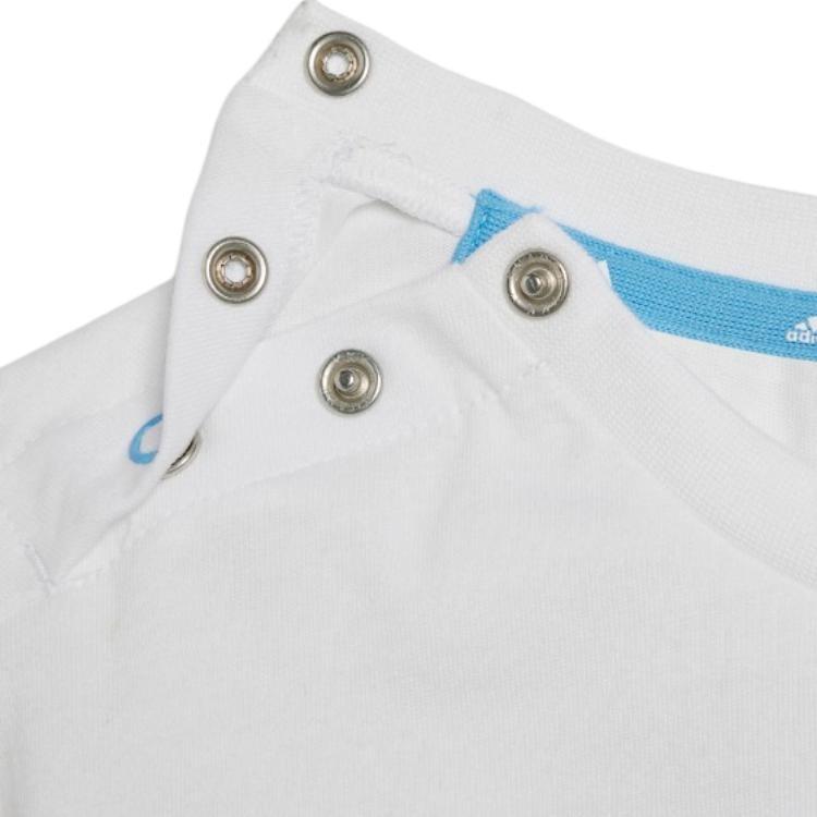 adidas Kids Matching Sets White/Blue Infant And Toddler Baby IS2682