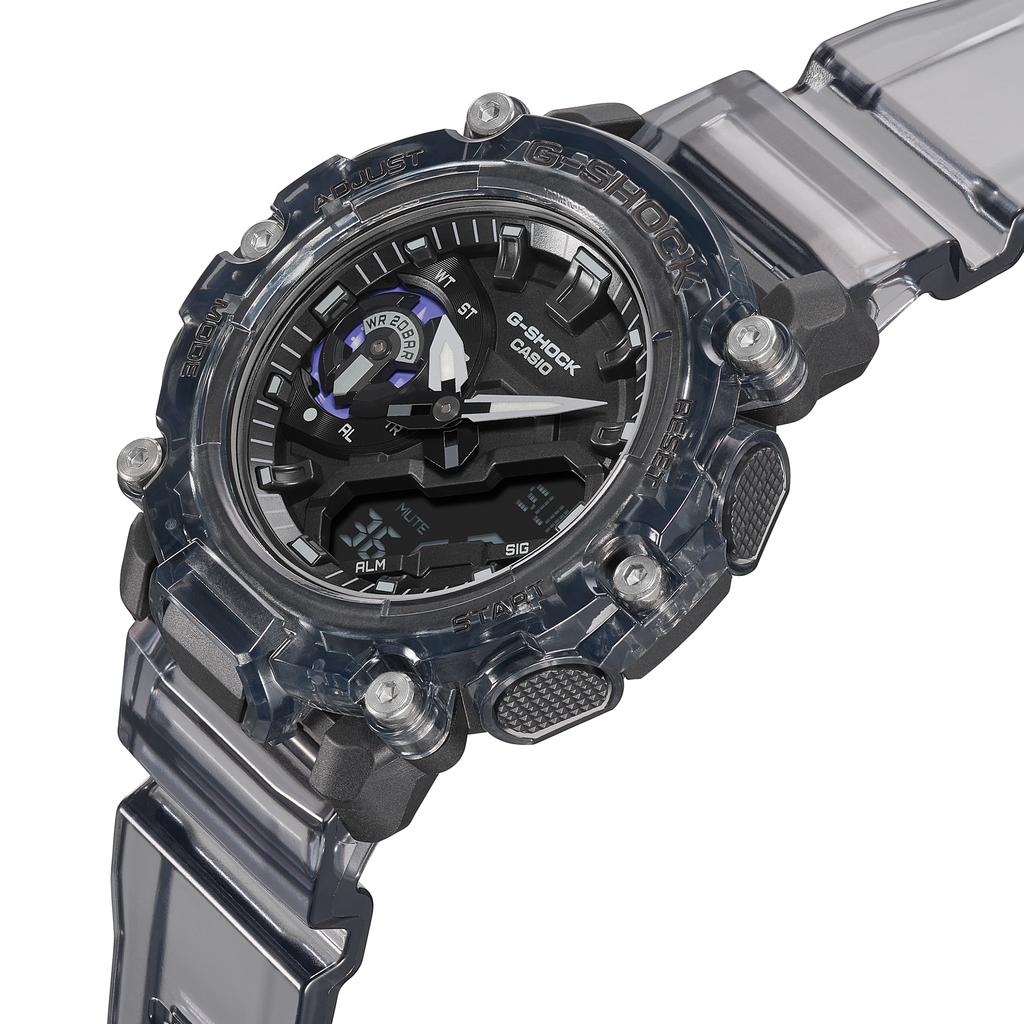 Casio Men's Resin 200M Water Resistant Digital Shock Resistant Quartz Watch GA-2200SKL-8A