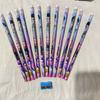new Kpop Demon Hunters Cartoon HB Pencils 12PCS with Pencil Roll Holder Student Stationery Set for Writing Painting  School Use