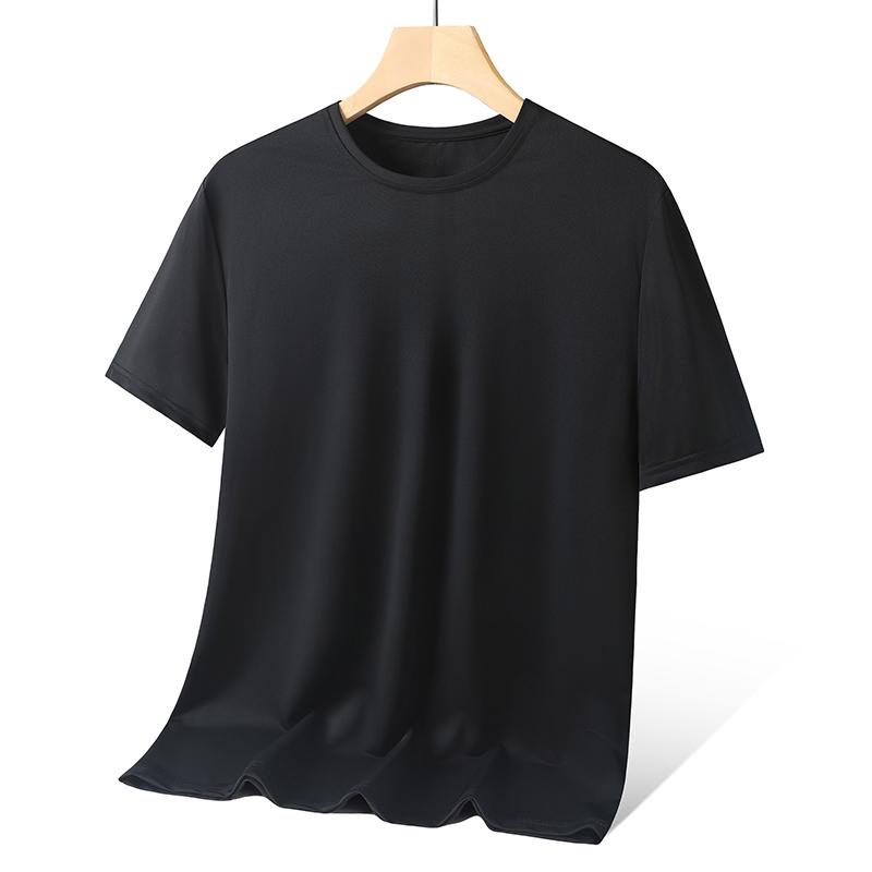 Ice Silk Mesh Short-sleeved Quick-drying T-shirt Men's Sports Casual Loose Cool Top
