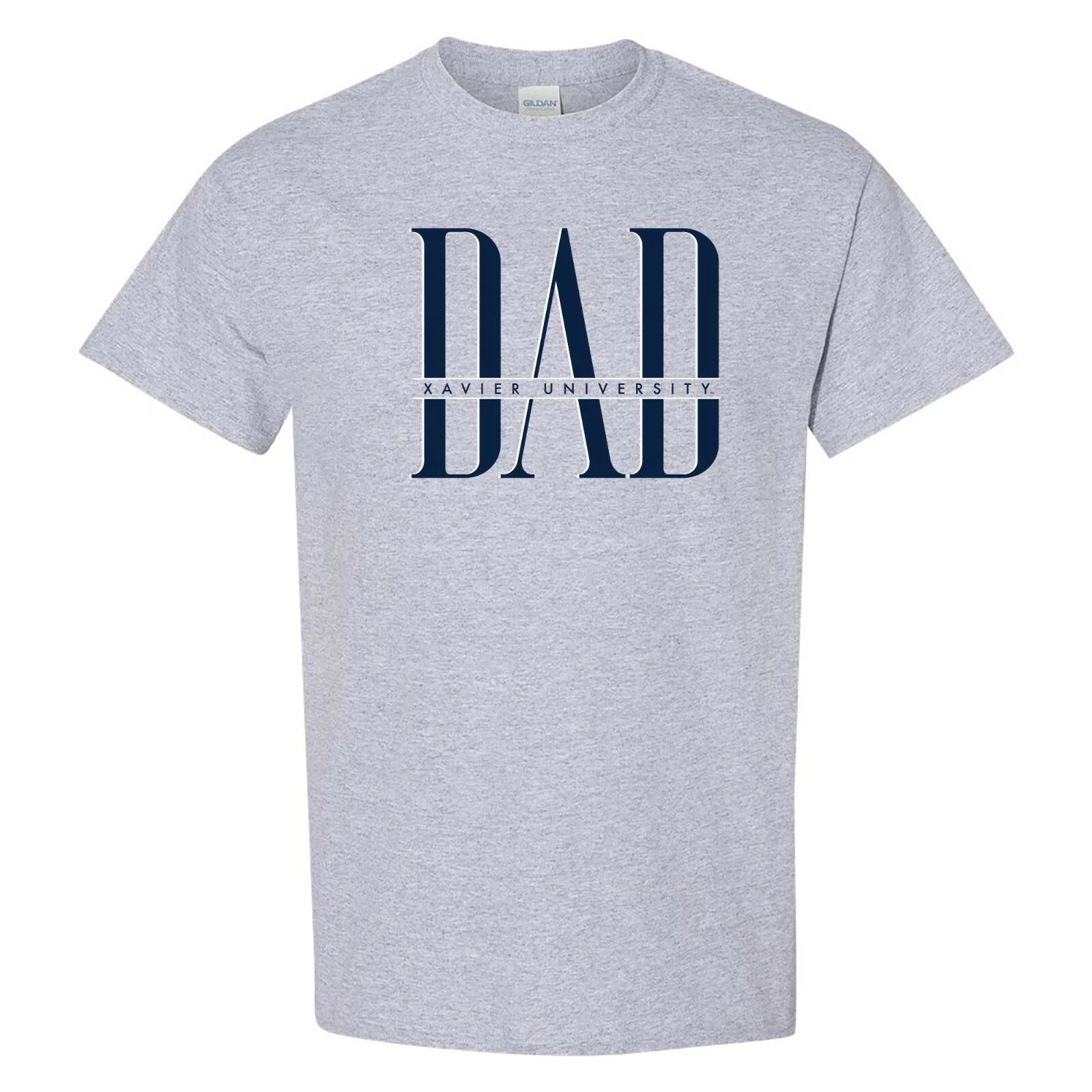 Xavier Musketeers Classic Dad T-Shirt - Sport Grey 4XL