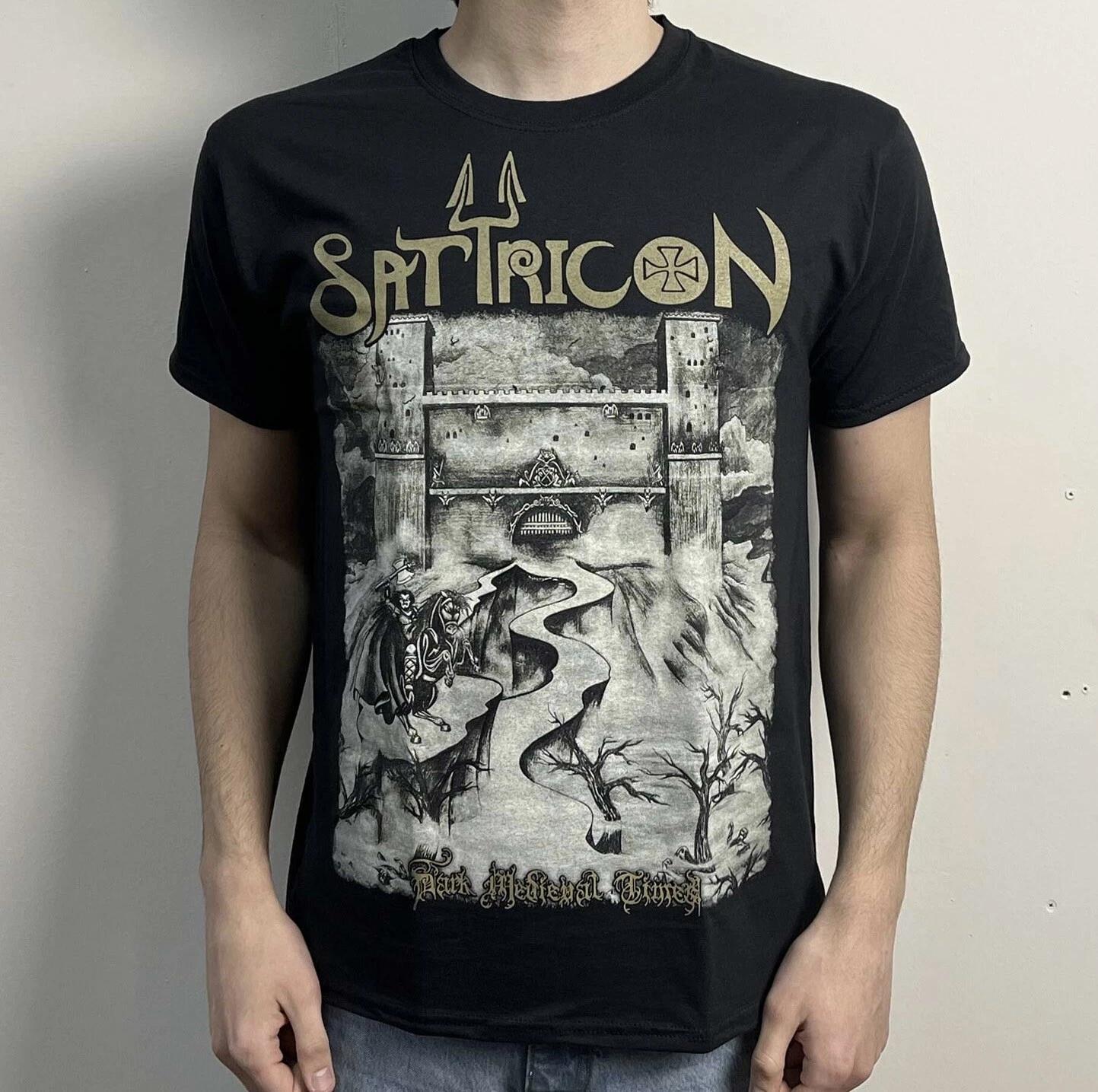 Satyricon - Dark Medieval Times T-Shirt Black mayhem dark throne M