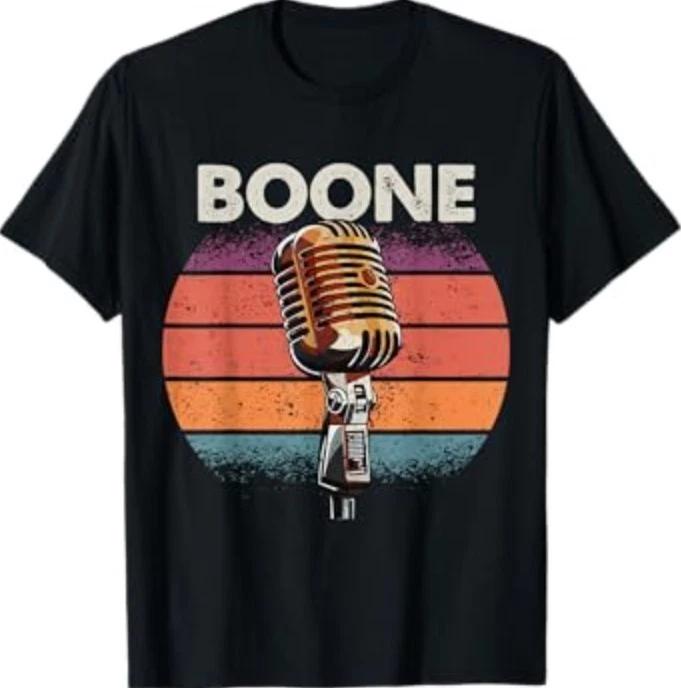 

Boone Lover for Men Women Family Name Retro T-Shirt 2XL