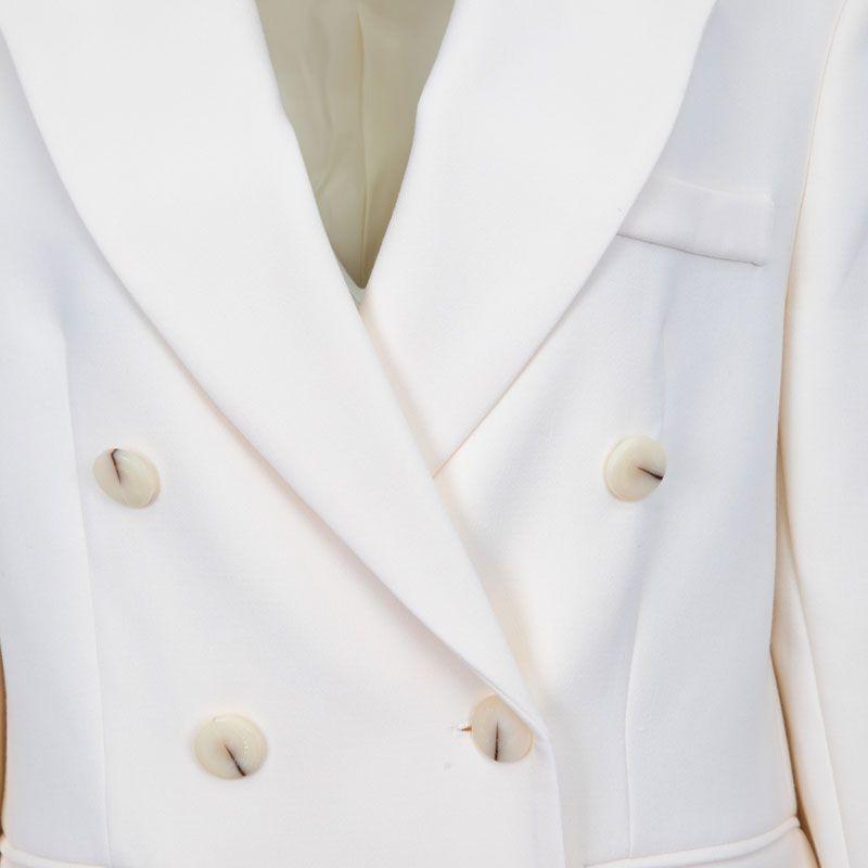 Structured Mid-length Coat with Lapel Collar Woman IMPERIAL