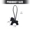 Leather Horse Keychain Combining Superior Strength Portability and Fashion Appeal for Everyday Carry