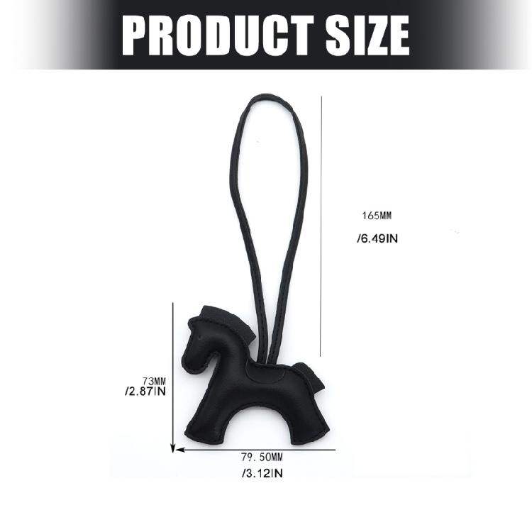 Leather Horse Keychain Combining Superior Strength Portability and Fashion Appeal for Everyday Carry