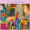 Magnetic Building Blocks Construction Set With Vibrant Multicolor Pieces For Creative Kids And Relaxing Adults