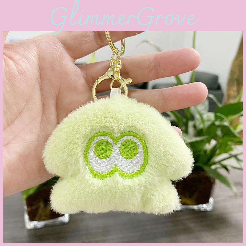 Colorful Squid Plush Keychain With Pp Cotton Filling Charming Backpack Decoration