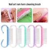 Multi-functional Plastic Nail Art Dust & Gap Cleaning Brush