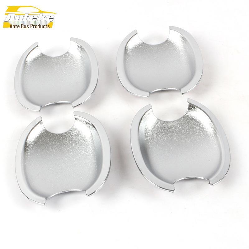 Polo Door Bowl Protective Electroplated Sequin Stickers - Anti-Scratch Decorative Car Accessory