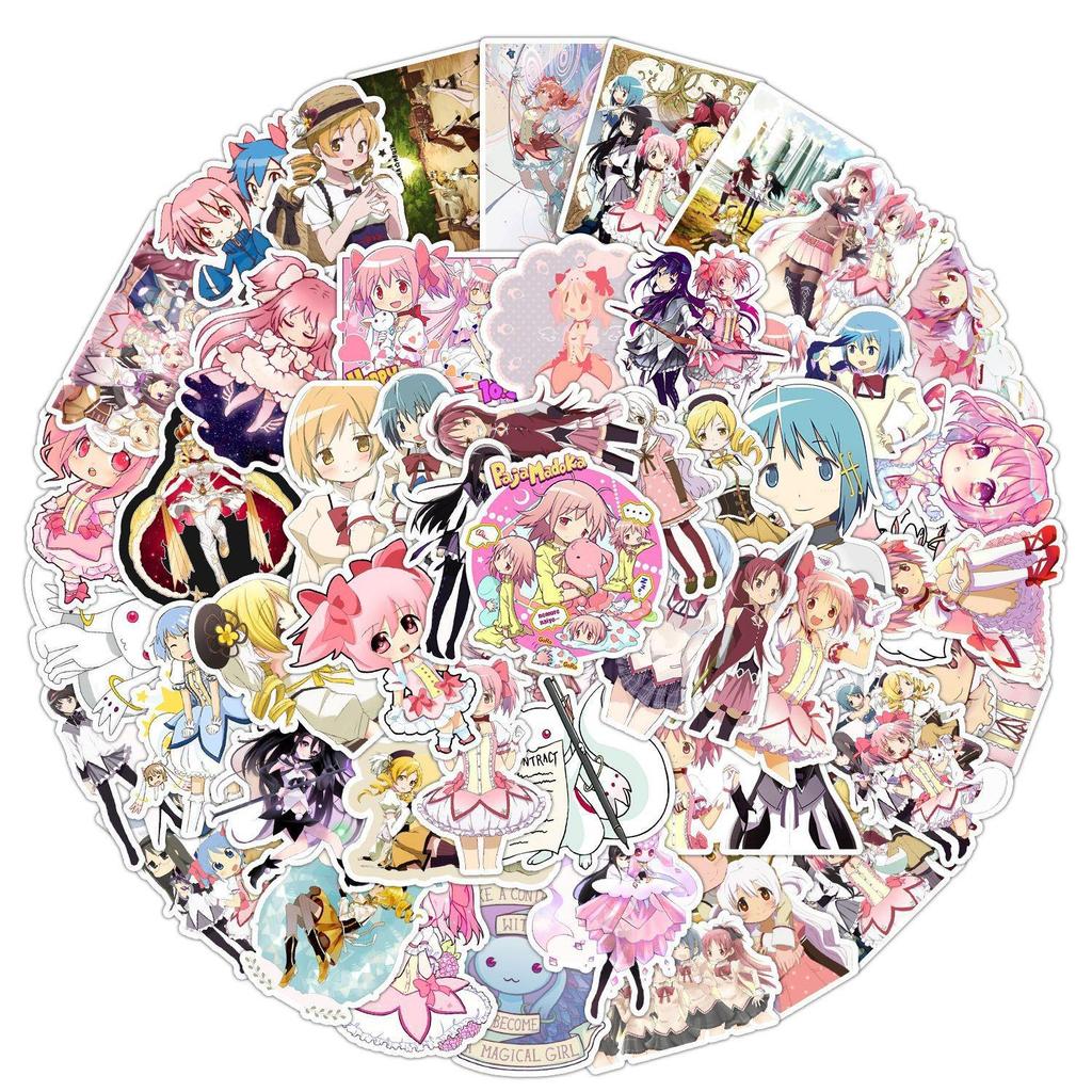 Dragon Ball & One Piece Waterproof Graffiti Stickers - 50/100 Pack for Phone, Fridge, Luggage, Notebook & Journal Decoration