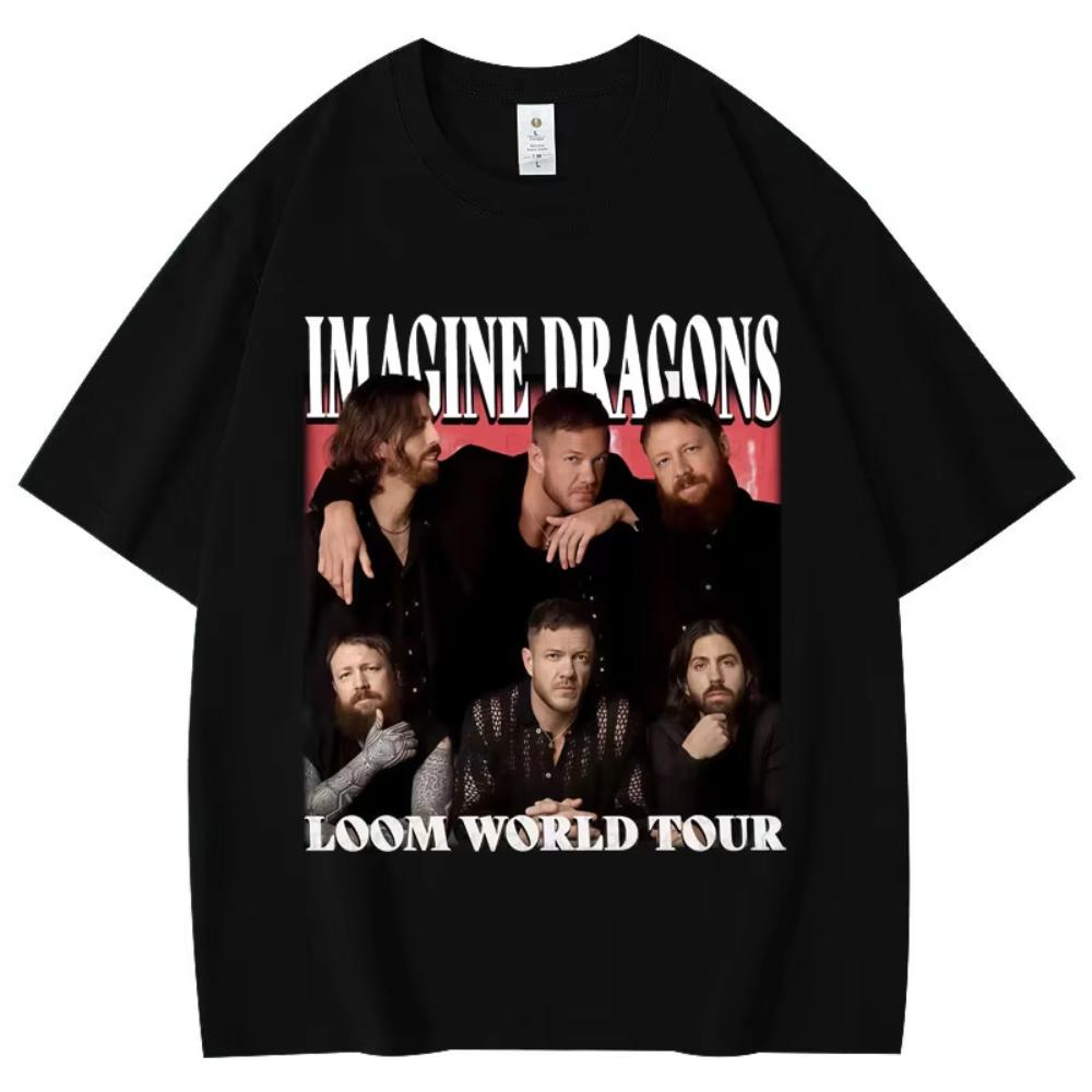 Imagine Dragons Loom World Tour Black T-shirt S