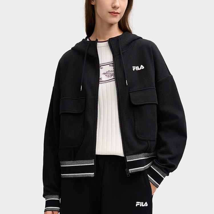 New FILA Knitwear Women's Jet Black F11W518506FBK