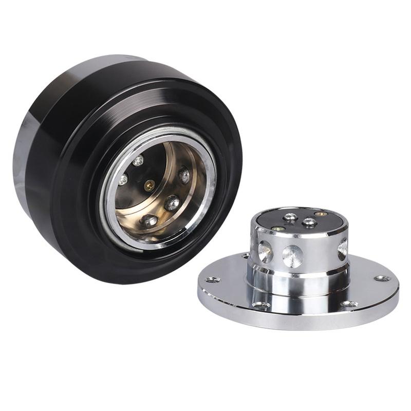 Universal Car Tuning Steering Wheel Quick Release Hub Adapter Snap Off Boss Kit Auto Accessories