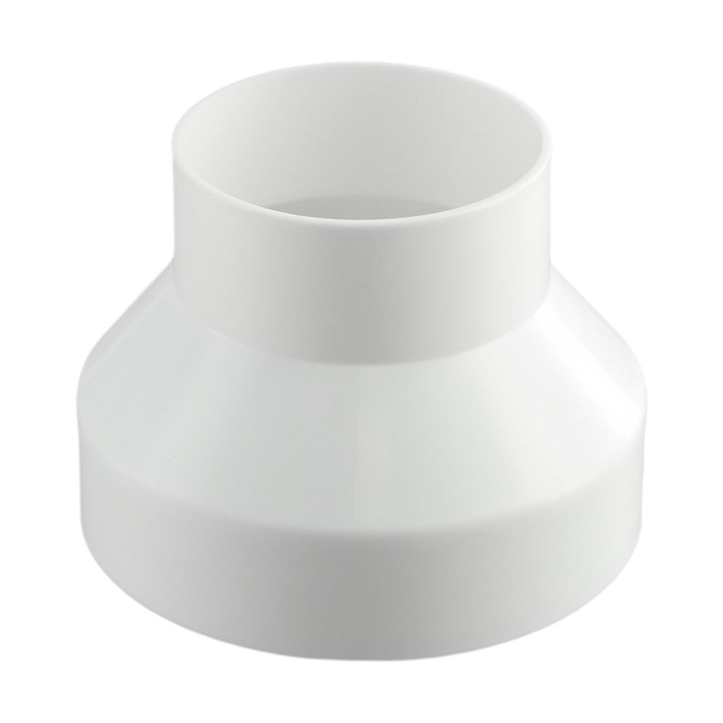 1pc Ventilation Pipe Reducer/ Adaptor ABS Vent Pipes Reducing Adapter For Duct Fan Hot And Cold Vent Duct Reducer