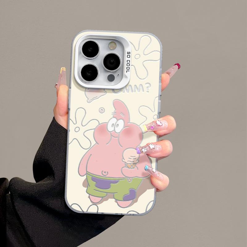 Applicable To Apple 11 Huawei Mate11pro Mobile Phone Case Apple 11promax New Tooth-showing SpongeBob SquarePants