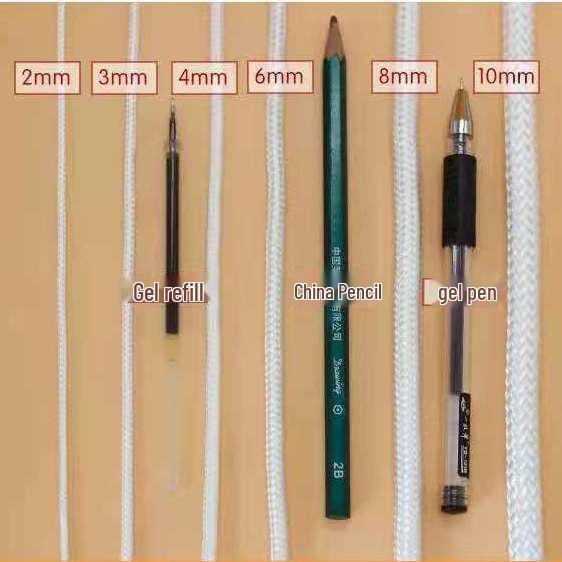 Trwała nylonowa lina: Odporna na zużycie linka, Sznurek do prania, Sznurek do zasłon, Lina do wiązania ciężarówek i krów