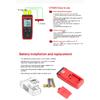 UNI-T UT320A UT320D Digital Thermometer Mini Dual Contact Thermocouple Type K J High Temperature Meter Tester -50℃ to 1200℃