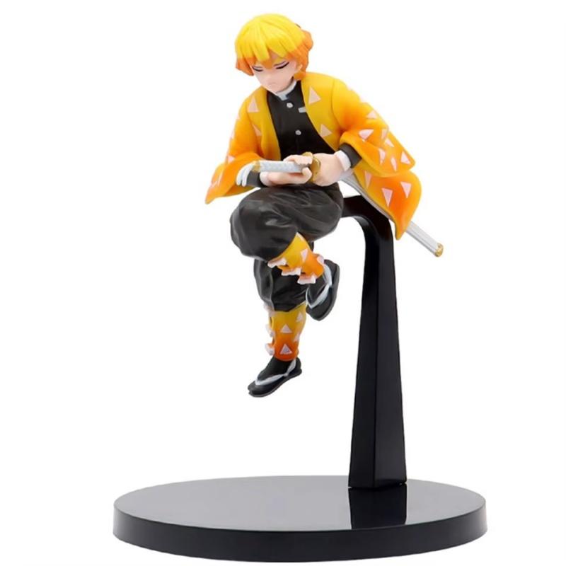 Anime Kamado Tanjirou Zenitsu Figuren Spielzeug Kimetsu No Yaiba Nezuko Kamado Uzui Tengen PVC Figur Modell Puppen Geschenke