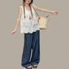 New ArriValS Open Run Women S Lace V Neck SleeVeleSS blouSe