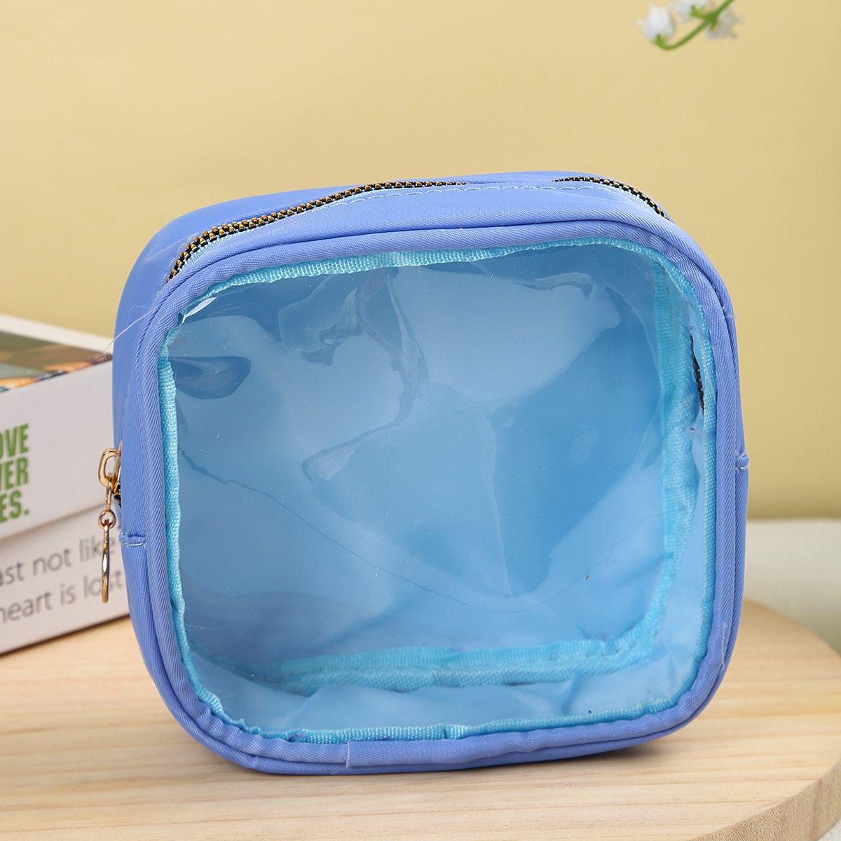 

Multicolor Portable Makeup & Wash Bag – Compact, Modern Design 13x12x5 cm королевский синий