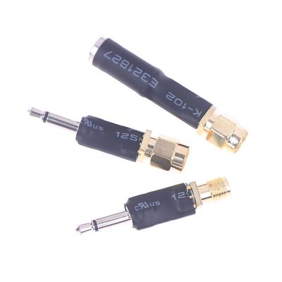 Hot Sale 1PCS / LOT SMA Male Female To 3.5mm Mono Headphone Audio Radio Test Adapter Connector SMA To 3.5mm Adapter