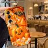 Phone Case: 2D Flat, Suitable for Samsung Galaxy A34 A35 M05 M06 S20 S22 S21 FE Plus 5G Protective Cases, Halloween Pumpkin Theme, Perfect Holiday Gif