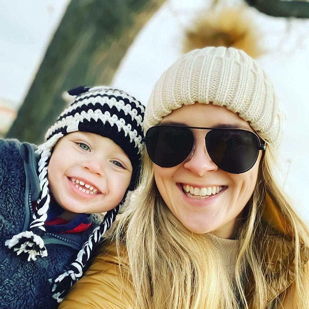 Soft Winter Beanie Hat Keep Warm Warm Knit Hats Fashion Snow Ski Caps  for Men Women