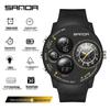 Sanda Men's Multifunctional 12 Constellation Dial Waterproof Electronic Watch
