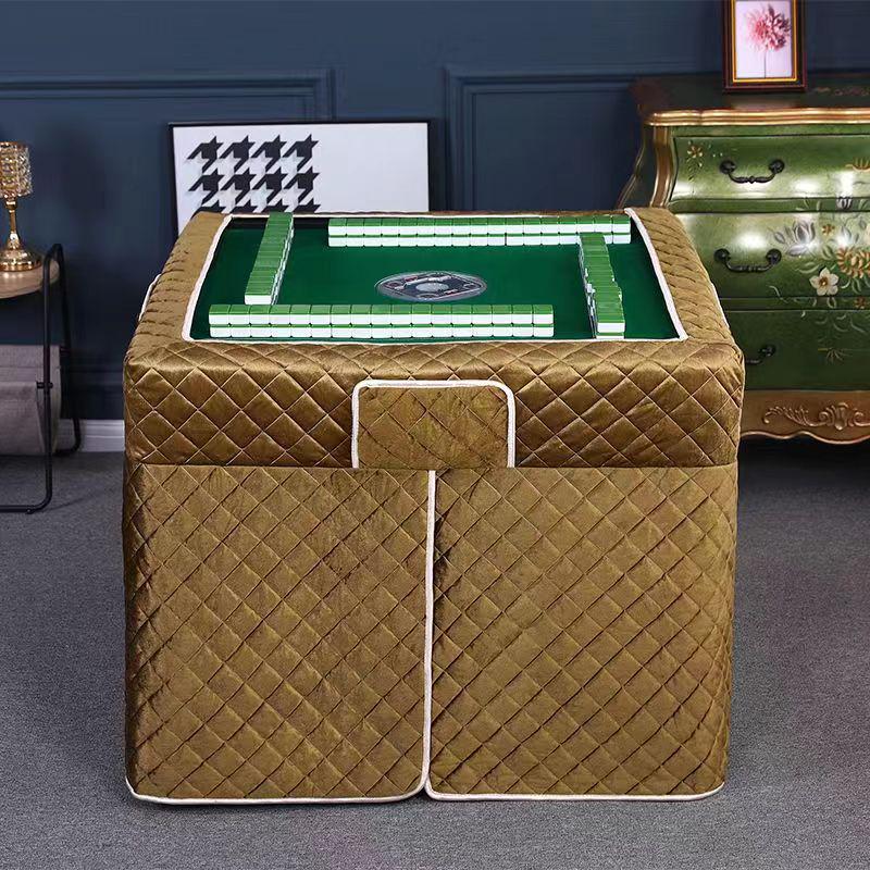 Square Dustproof Mahjong Table & Fireplace Cover Set