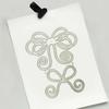 Metal Die Cuts Carbon Steel Embossing Stencils Bow Shape Cutting Dies for Paper Crafts Card Making DIY Scrapbooking