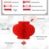 Red Lantern Ornaments for Weddings, New Year, Indoor Decor & Mall Displays