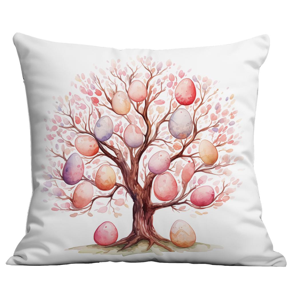 New Easter Pillowcase Country Cartoon Rabbit Easter Egg Pillowcase Sofa Cushion Pillowcase