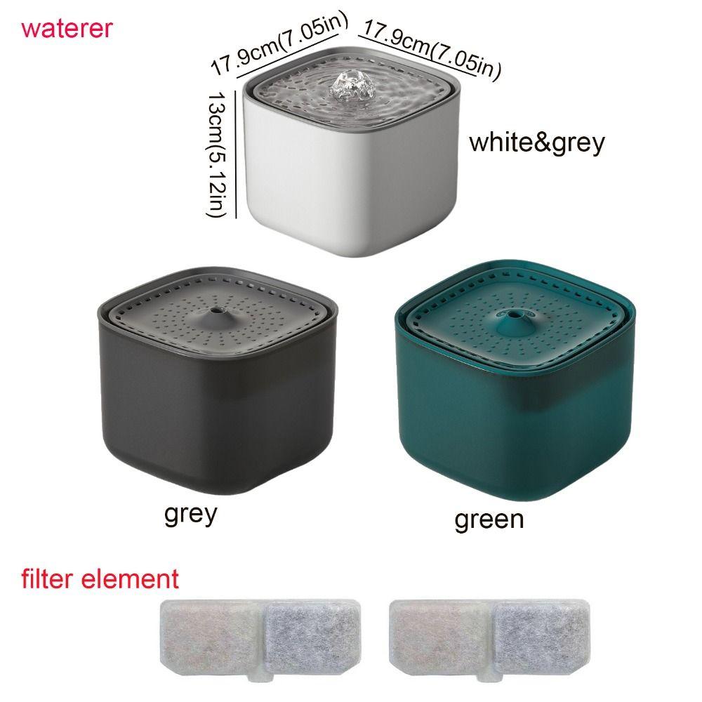 Electric Auto Recirculate Filter Silent Cats Water Dispenser For Cats Dogs Puppy